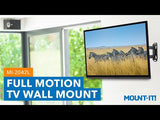 TV Mount - Full Motion TV Wall Mount - Mount-It! - MI-2042L