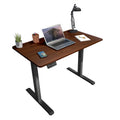 Hazelnut Standing Desk - Compact Electric Standing Desk with 40" Tabletop - Mount-It! - MI-8036