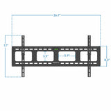 TV Mount - Heavy-Duty Tilt TV Wall Mount with Slim Profile - Mount-It! - MI-318L