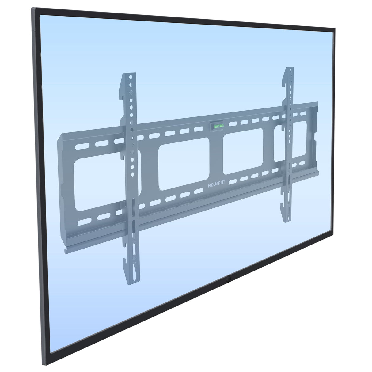 TV Mount - Heavy-Duty Ultra Low Profile TV Wall Mount with Locking Feature - Mount-It! - MI-305L