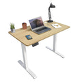 Maple Standing Desk - Compact Electric Standing Desk with 48" Tabletop - Mount-It! - MI-8038