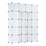Storage - Modular Wardrobe Storage Organizer - 20 Cubes - Mount-It! - WI-4031XL