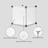 Storage - Modular Wardrobe Storage Organizer - 20 Cubes - Mount-It! - WI-4031XL