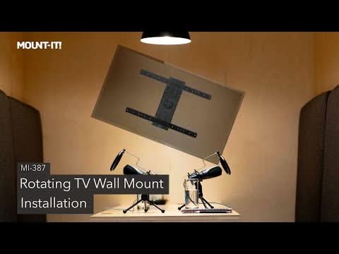 TV Mount - Rotating TV Wall Mount | 37" to 80" Screens - Mount-It! - MI-387