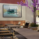 Full Motion Weatherproof TV Wall Mount The Beast - TV mounted in outdoor patio