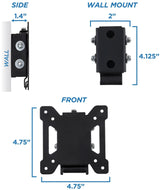 TV Mount - Tilting TV Wall Mount - Mount-It! - MI-203T