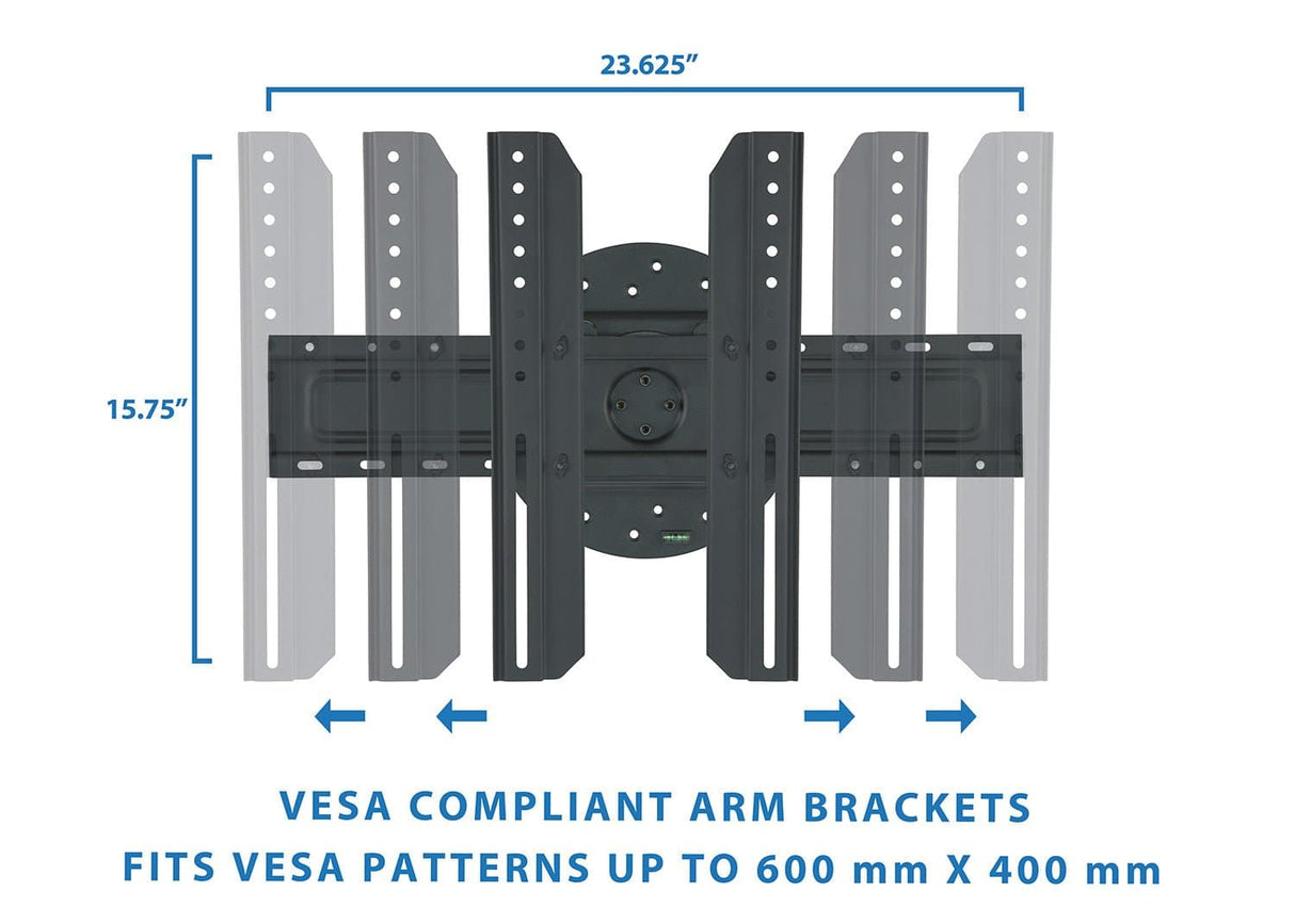 TV Mount - TV Wall Mount With Full 360 Degree Rotation - Mount-It! - MI-1246F