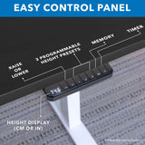 Ultimate Dual Motor Electric Standing Desk with 55" Tabletop