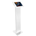 White Tablet Stand - Anti-Theft Tablet Kiosk for iPad, iPad Air, iPad Pro - Mount-It! - MI-3880W_G10